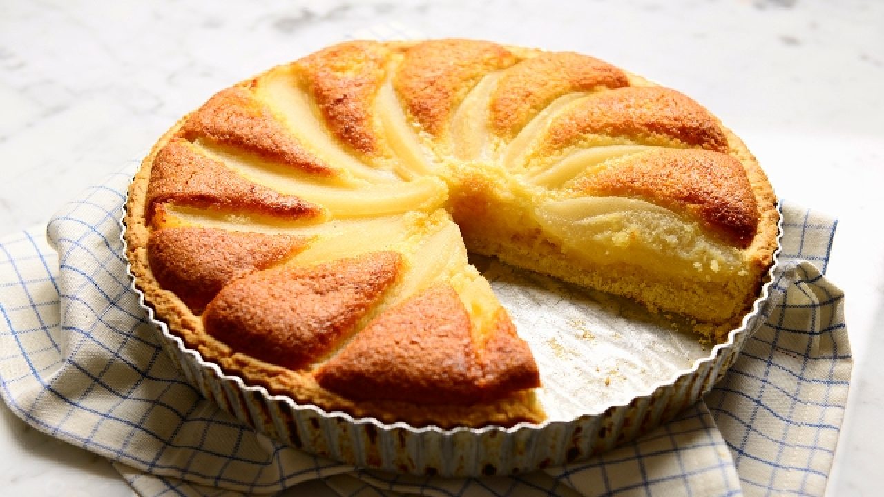 Armutlu Franjipanlı Tart Tarifi – Kek Tarifleri