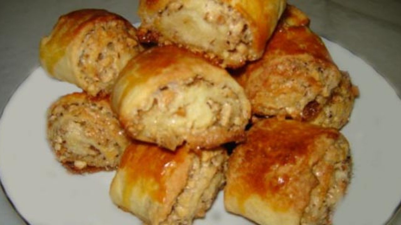 Cevizli Rulo Kurabiye Tarifi – Kurabiye Tarifi