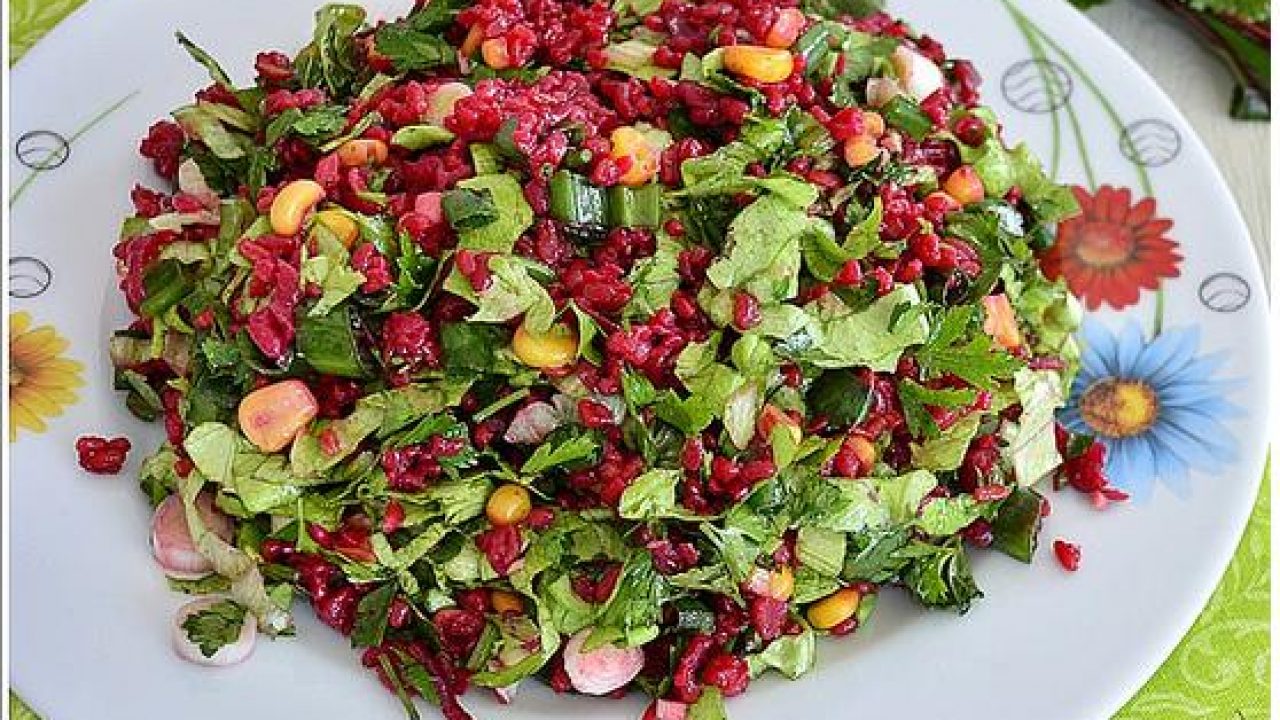 Garnitürlü Pancar Salatası Tarifi – Salata Tarifleri
