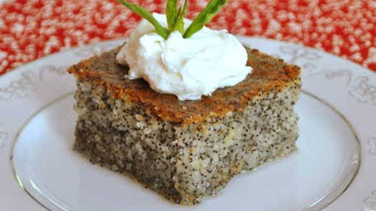 Haşhaşlı Tatlı Tarifi – Şerbetli Tatlı Tarifleri
