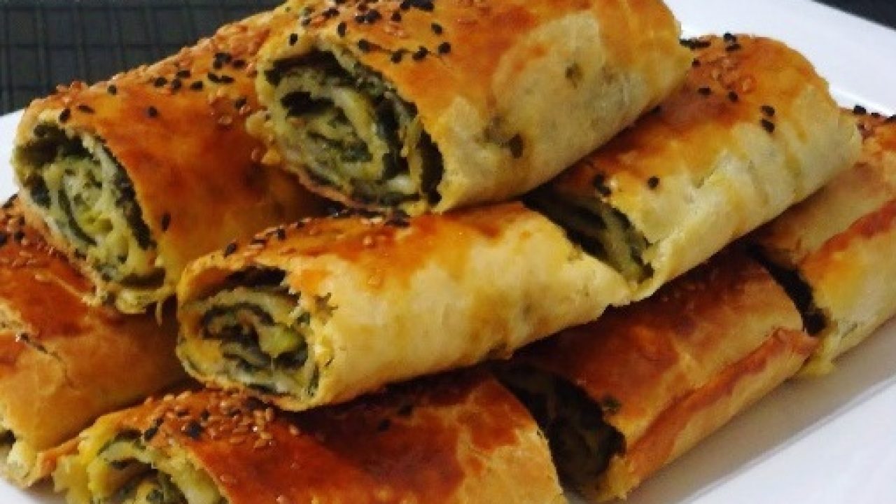 Ispanaklı Börek Tarifi 2 – Börek Tarifleri