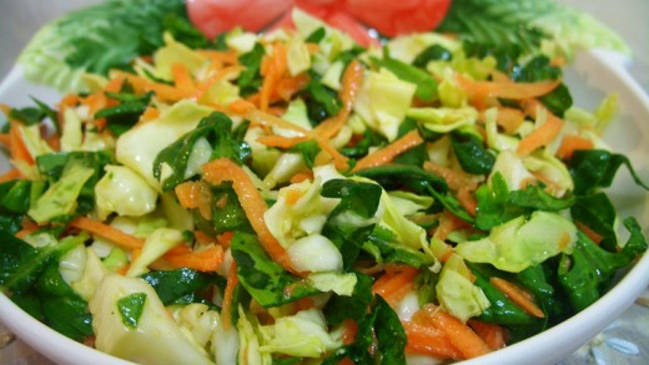 Ispanaklı Havuç Salatası Tarifi – Salata Tarifleri