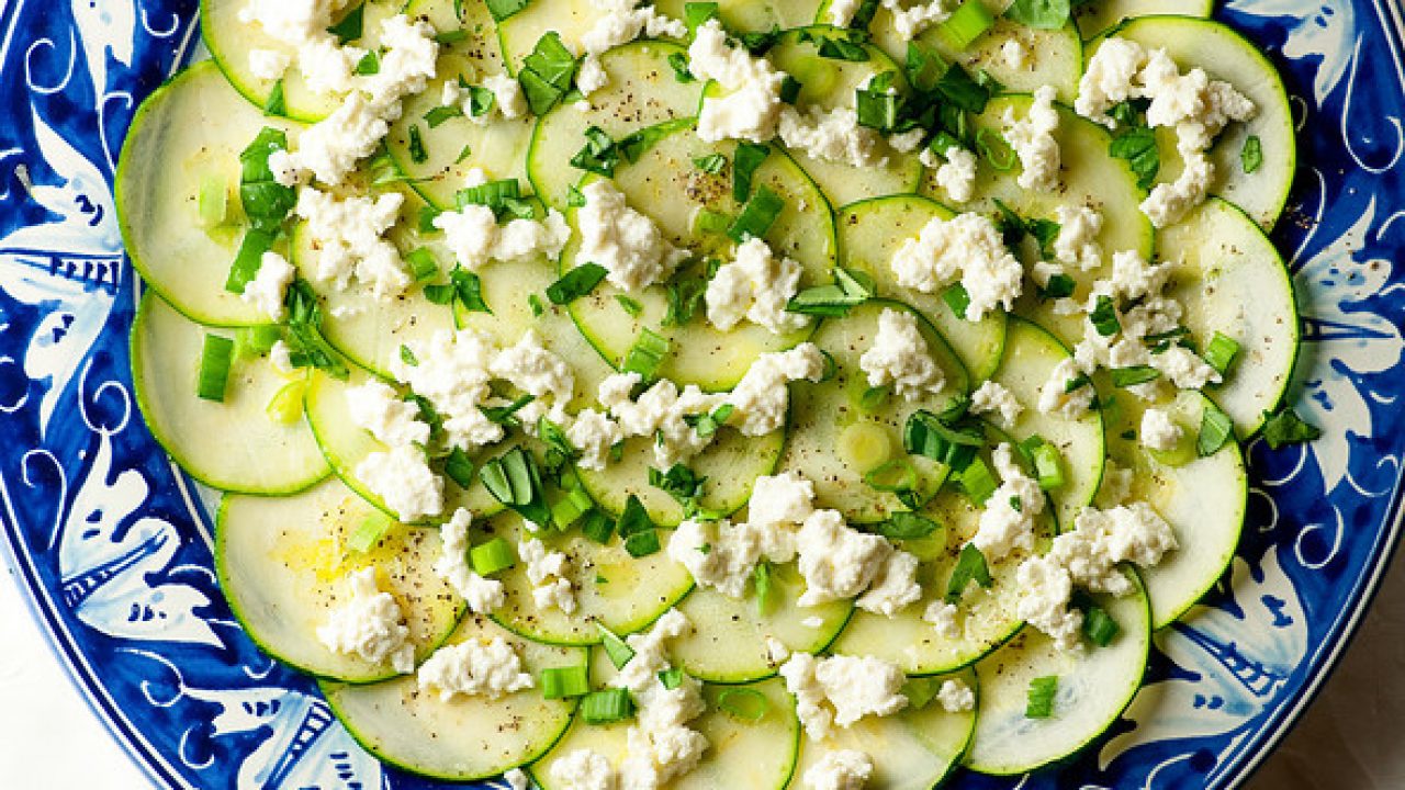 Kabak Carpaccio Tarifi – Salata Tarifleri