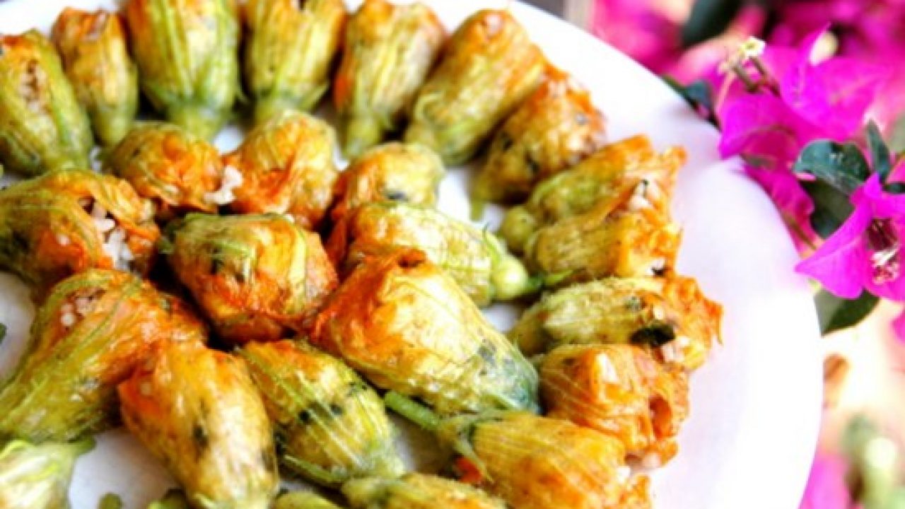 Kabak Çiçeği Dolması Tarifi – Zeytinyağlı Tarifler
