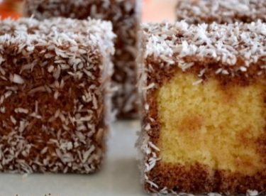 Lamington Kek & Küp Kek Tarifi – Kek Tarifleri