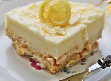 Limonlu Pasta Tarifi – Pasta Tarifleri