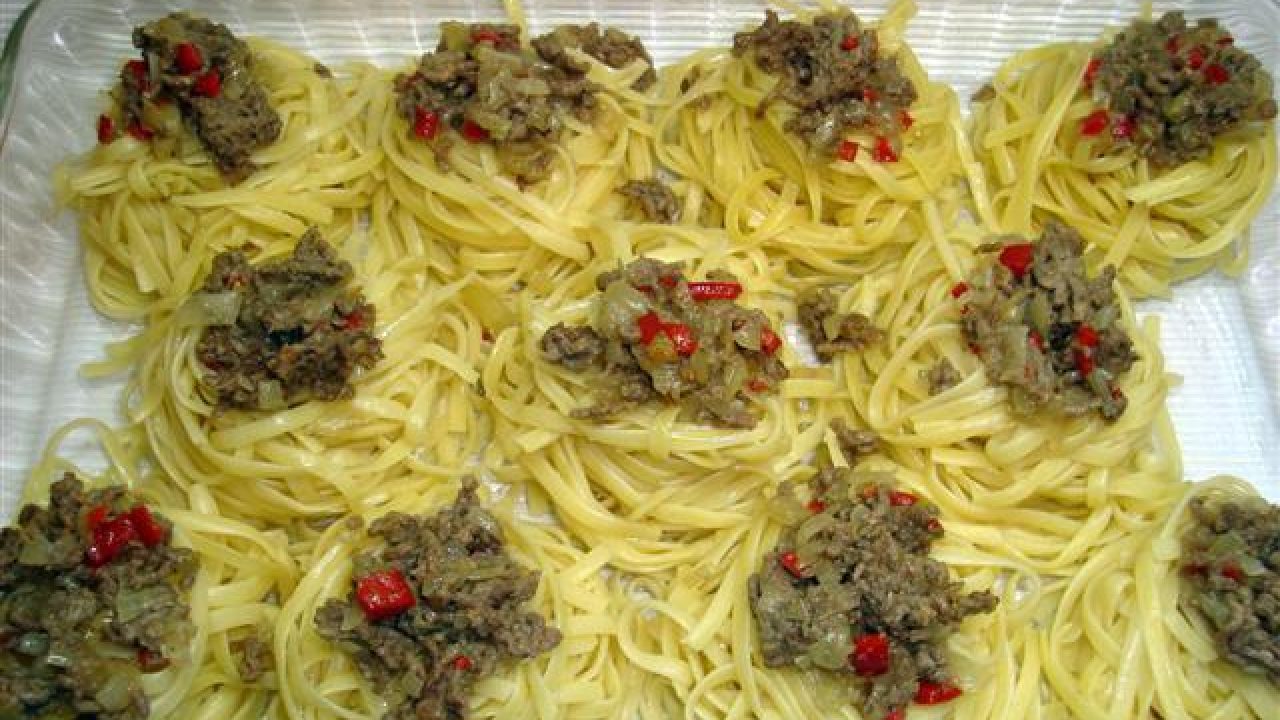 Spagetti Kuş Yuvası Tarifi – Hamur İşleri