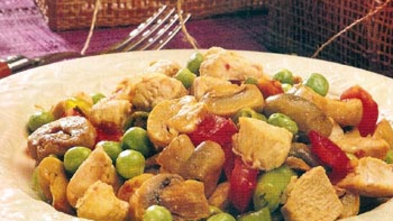 Tavuklu & Mantarlı Bezelye Tarifi – Tavuklu Tarifler
