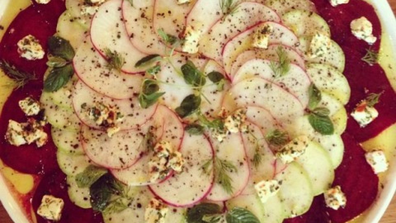 Turp Carpaccio Tarifi – Salata Tarifleri