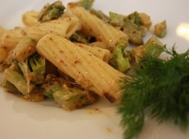 Yeşil Sebzeli Tortiglioni Tarifi – Hamur İşleri