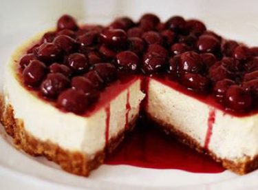 Vişneli Cheesecake Tarifi – Kek Tarifleri