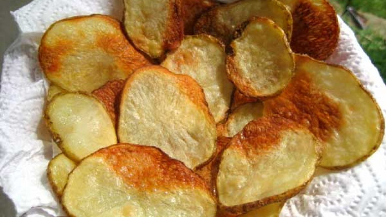 Fırında Patates Cipsi Tarifi Aperatif Tarifler Nefis Yemek Tarifleri