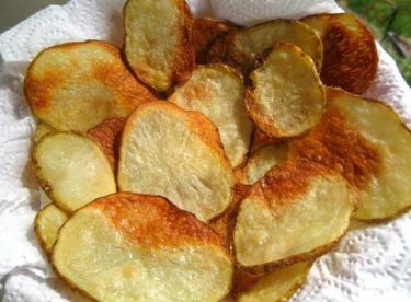 Fırında Patates Cipsi Tarifi – Aperatif Tarifler