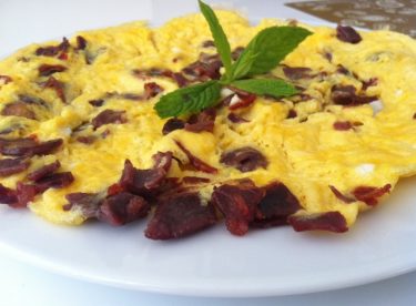 Pastırmalı Omlet Tarifi – Kahvaltılık Tarifler