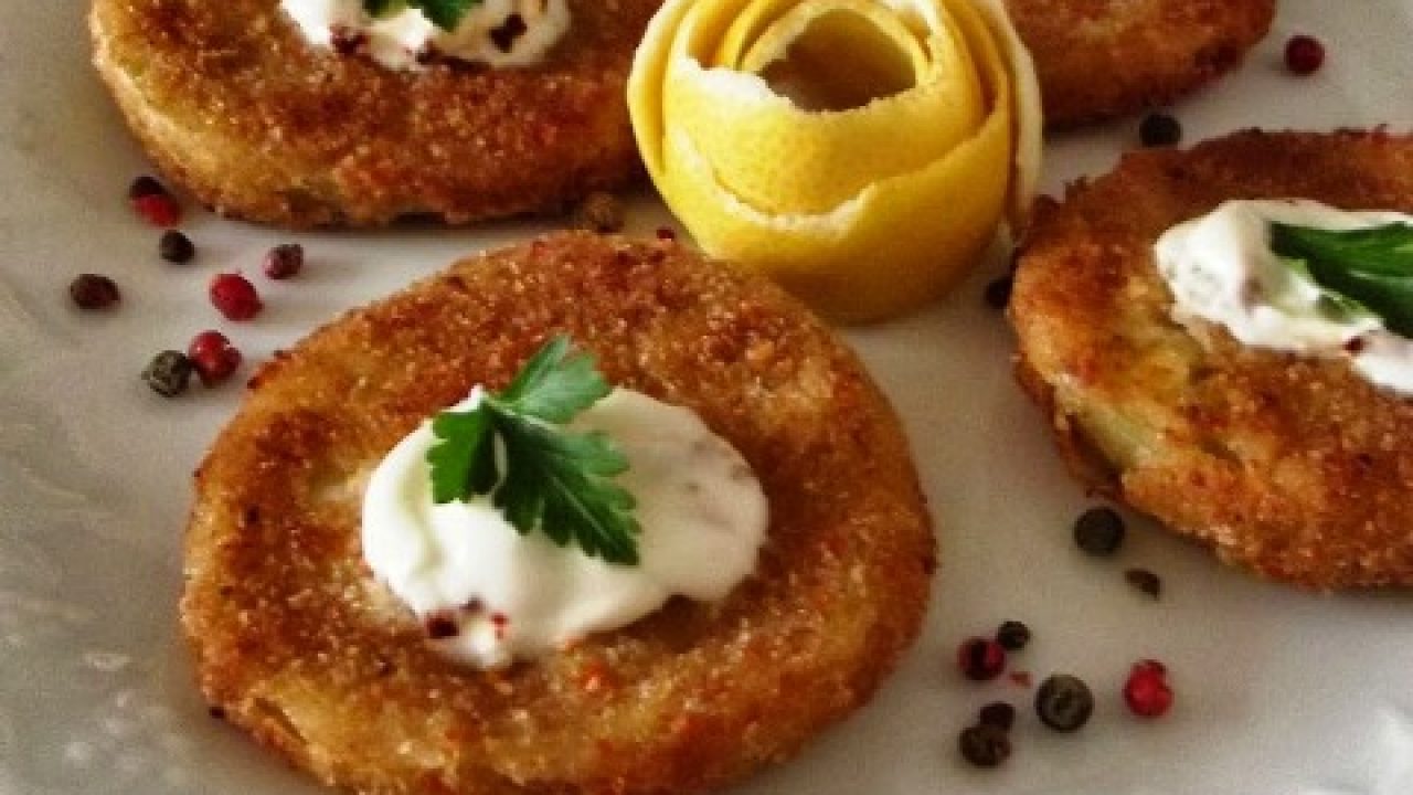 Tarhanalı Yeşil Domates Kızartması Tarifi – Sebze Yemekleri