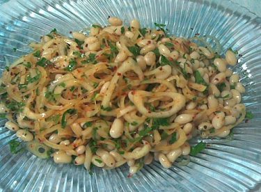 Kuru Fasulye Piyazı Tarifi – Zeytinyağlı Tarifler