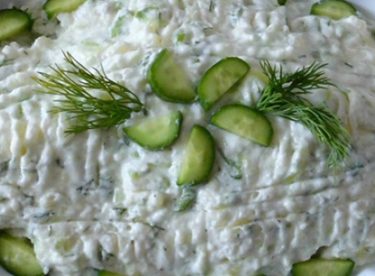 Salatalıklı Patates Mezesi Tarifi – Meze Tarifleri
