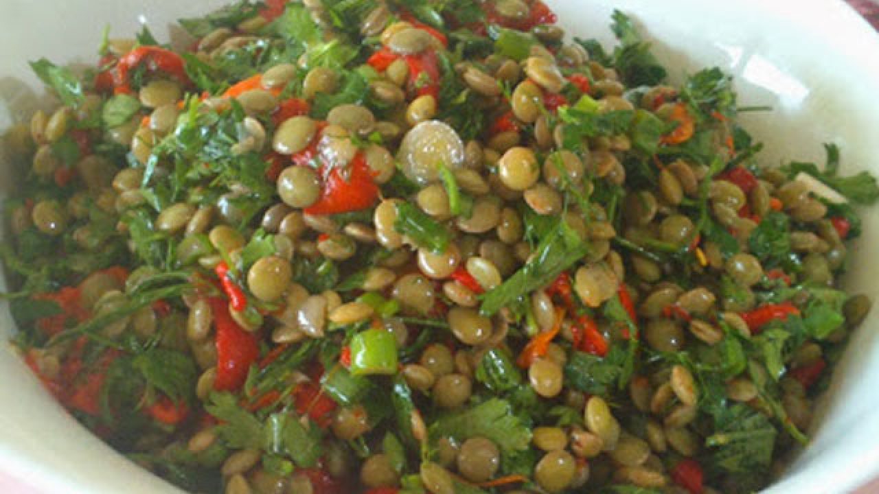Yeşil Mercimek Salatası Tarifi – Salata Tarifleri