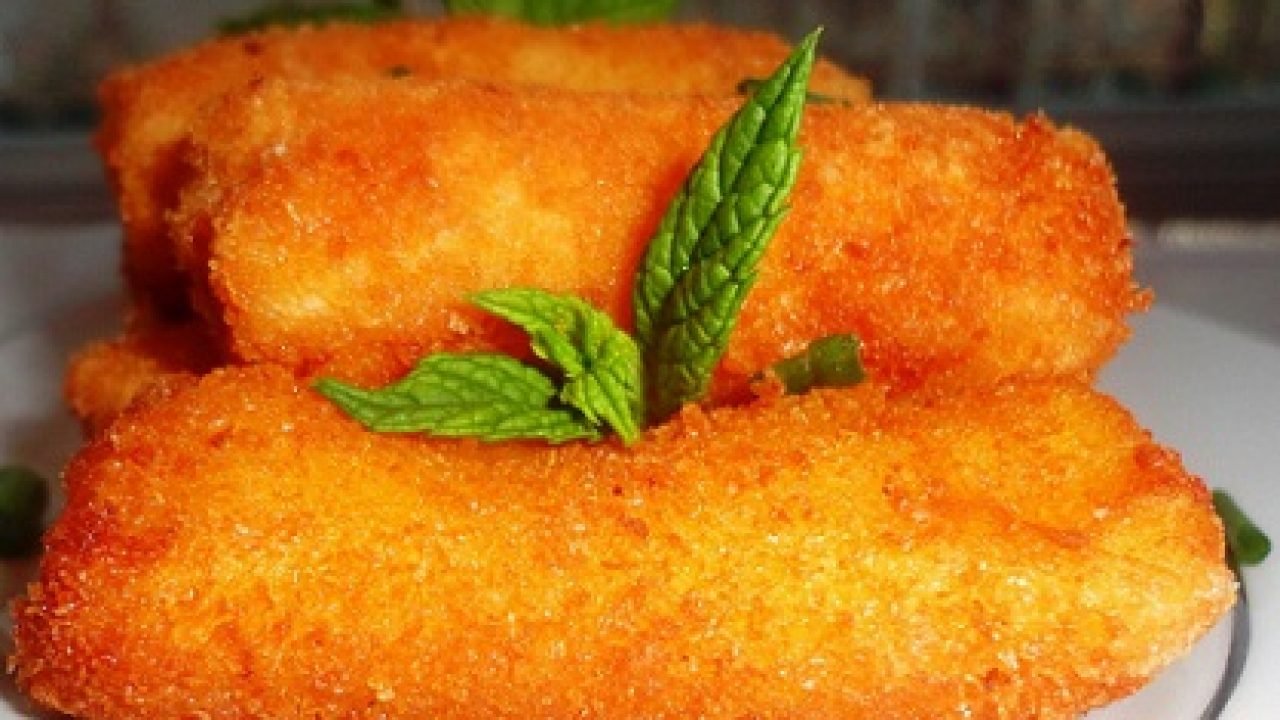 Basit Patates Kroket Tarifi Aperatif Tarifler Nefis Yemek Tarifleri