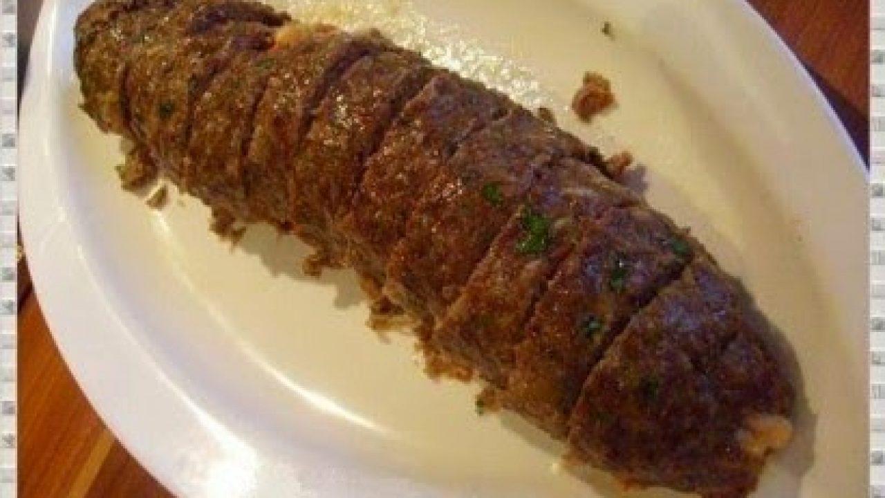 Fırında Kabaklı Rulo Köfte Tarifi – Köfte Tarifleri