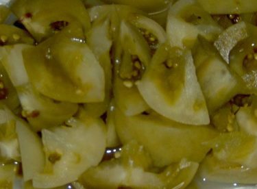 Gök Domates Turşusu Tarifi – Turşu Tarifleri