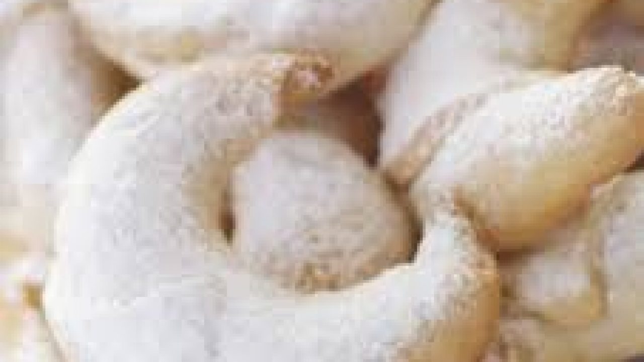 Vanilyalı Ay Kurabiyesi Tarifi – Kurabiye Tarifleri