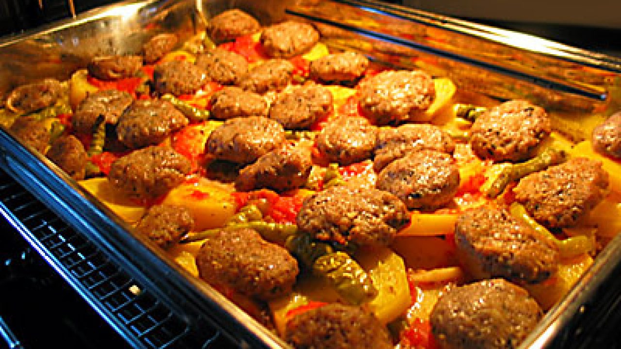 Fırında Patatesli Köfte Tarifi – Ana Yemek Tarifleri