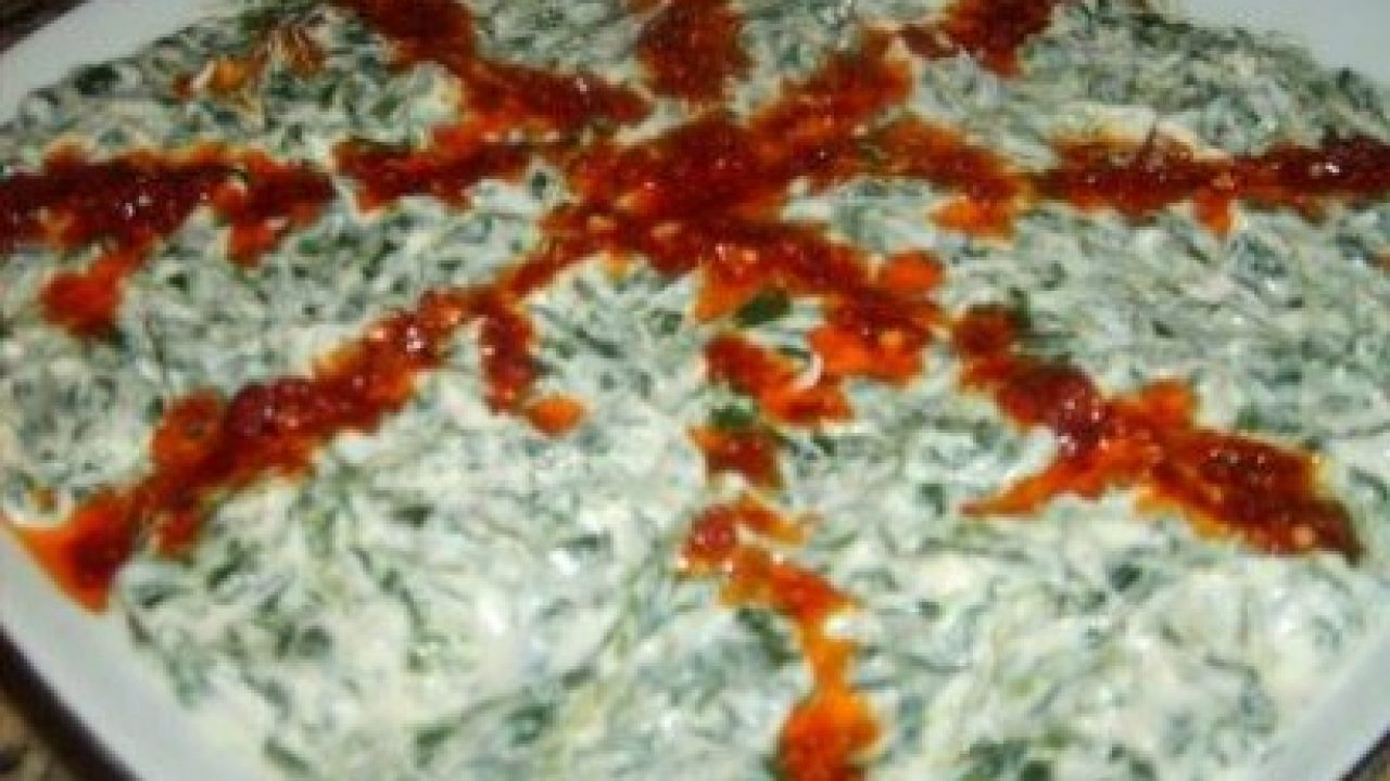 Ispanaklı Borani Tarifi – Sebze Yemekleri Tarifleri