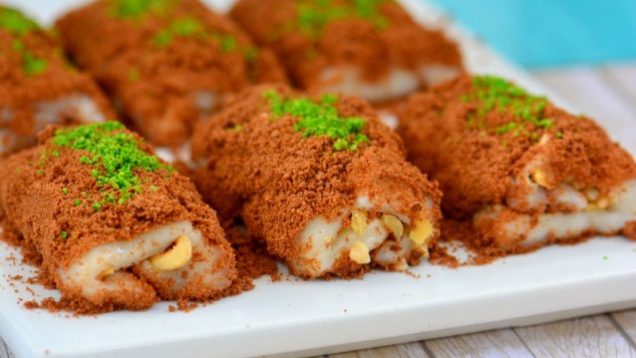 Bisküvili Kolay Rulo Pasta Tarifi