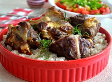 Fırında Et Kapama Tarifi
