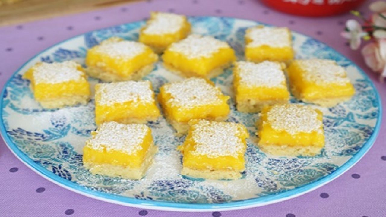Limonlu Barlar Tarifi
