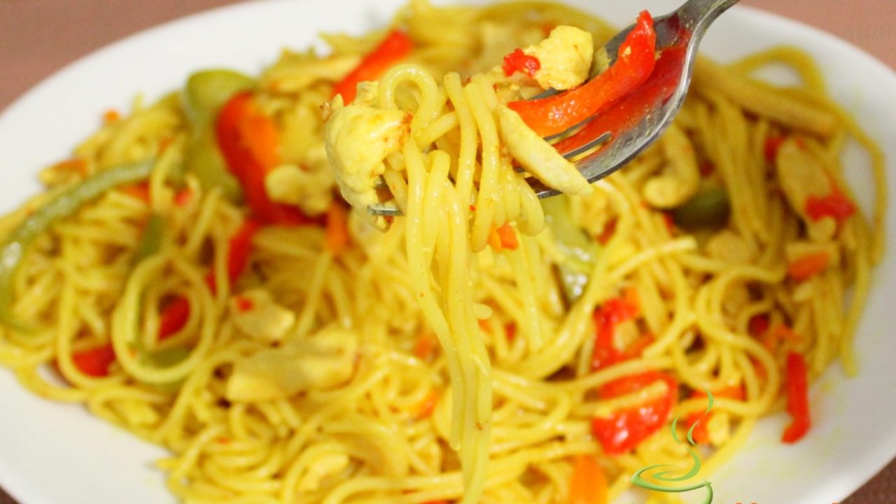 Tavuklu Spagetti Tarifi