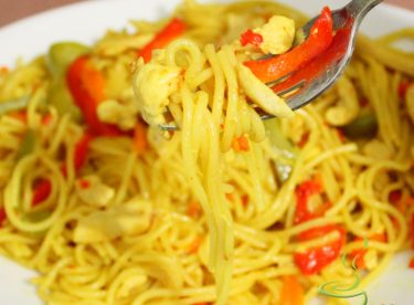 Tavuklu Spagetti Tarifi