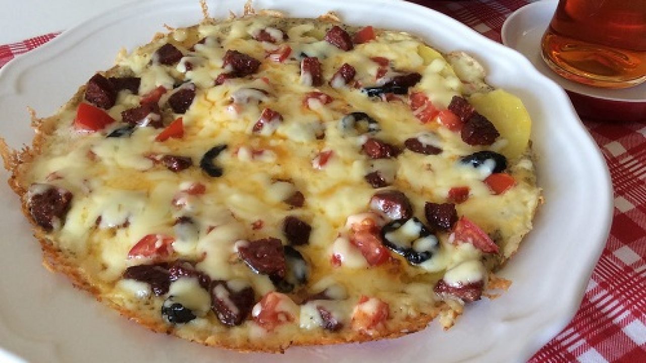 Pratik Patates Pizzası Tarifi