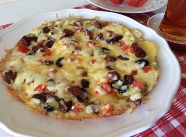 Pratik Patates Pizzası Tarifi