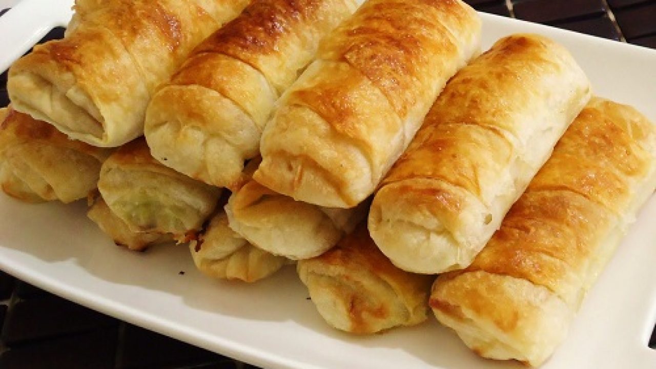 Fırında Tavuklu Sigara Böreği Tarifi
