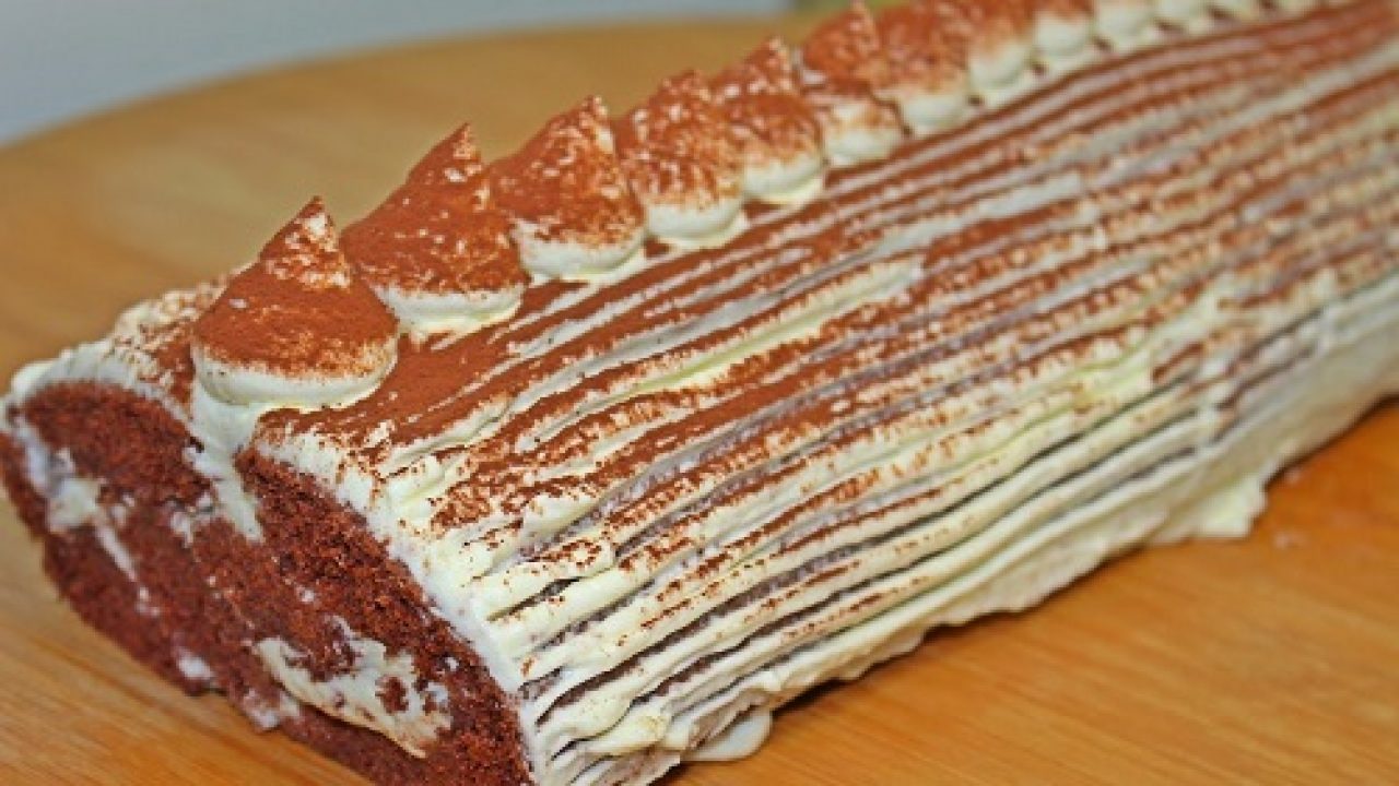 Tiramisu Tadında Rulo Pasta Tarifi