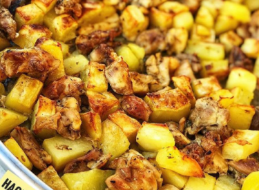 Fırında tavuk patates TARİFİ