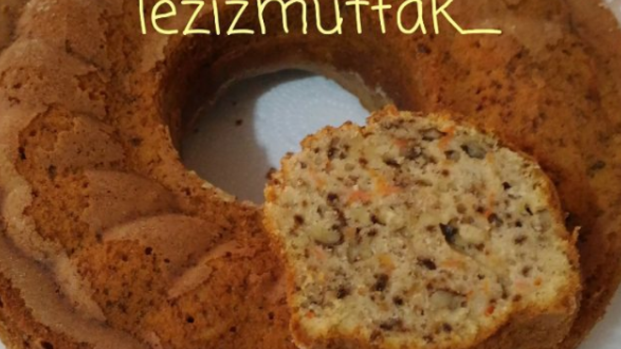 Havuçlu Cevizli Kek
