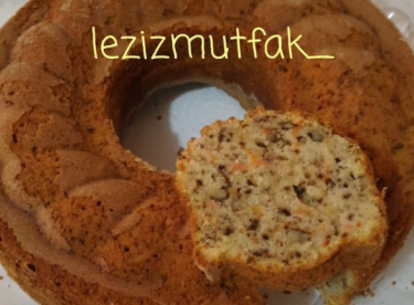 Havuçlu Cevizli Kek