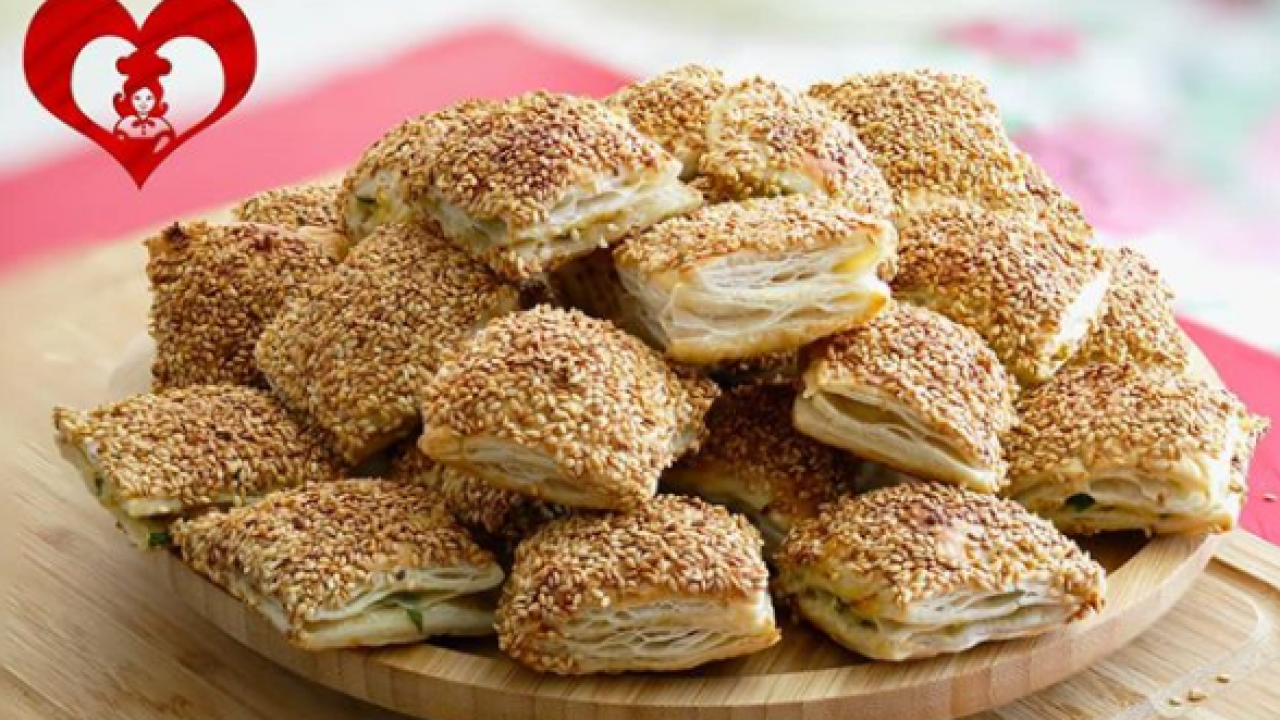 Simit Tadında Milföyde Börek
