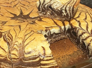Haşhaşlı Zebra Kek