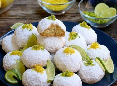 Limonlu,bademli,çaylı kurabiyeler