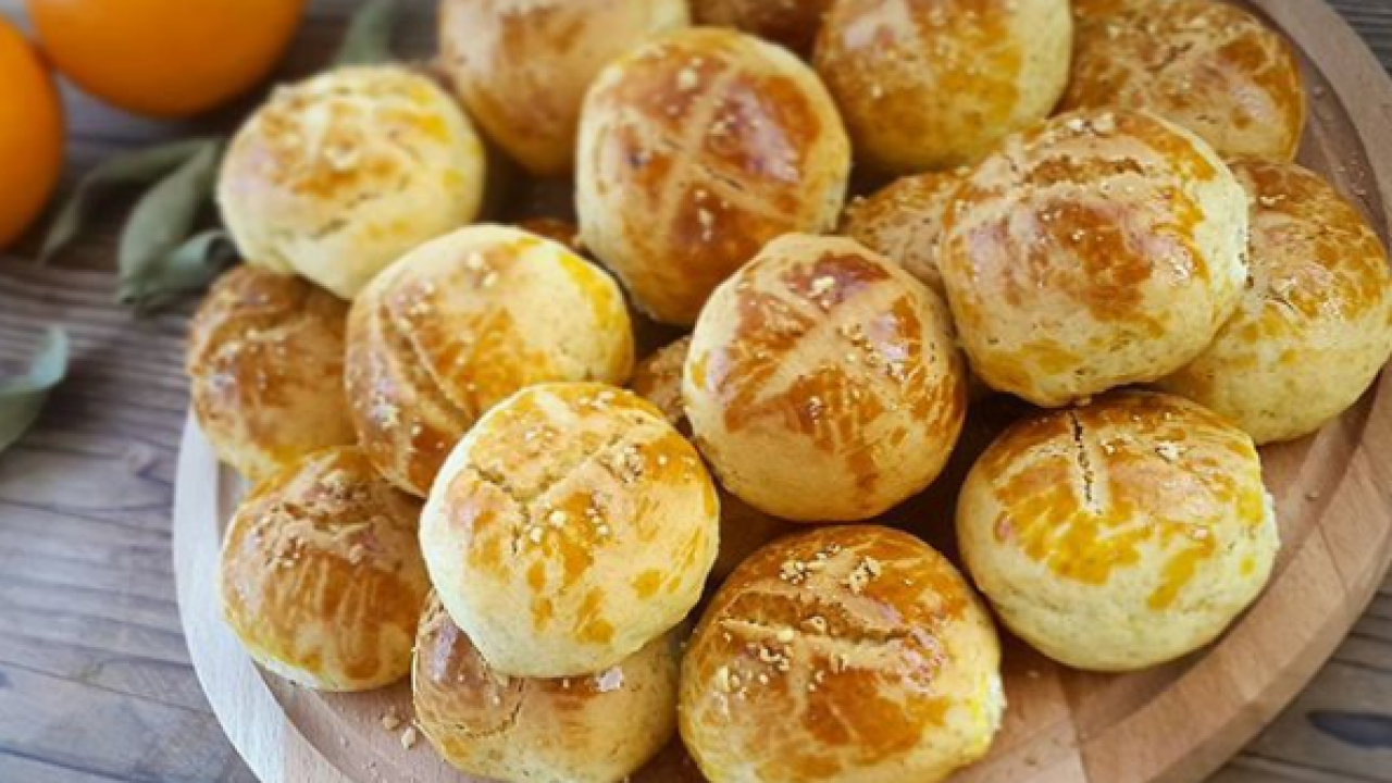 Portakallı pastahane kurabiyesi