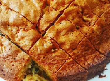 Sodalı Cevizli Portakallı Kek
