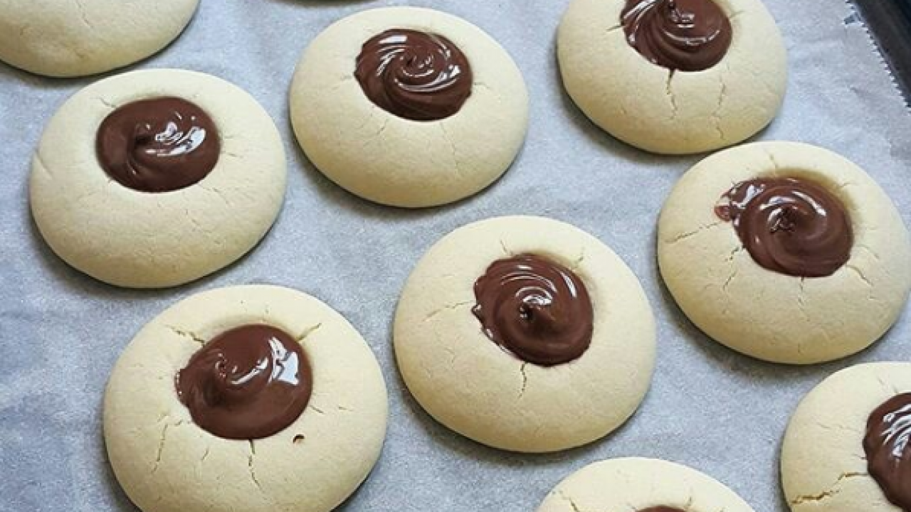 Nutelloti kurabiyeler Nefis Yemek Tarifleri