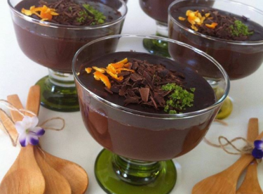 Portakallı çikolatalı puding tarifi