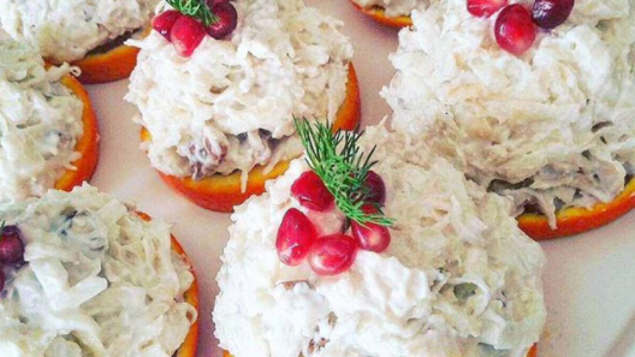 Tavuklu kereviz salatası