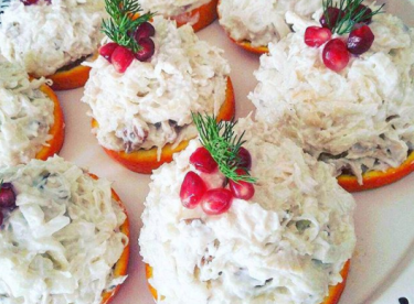 Tavuklu kereviz salatası