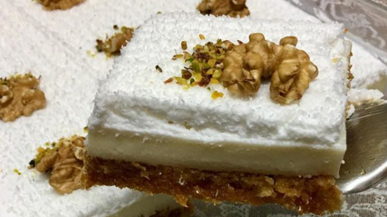 Karamel şerbetli etimek tatlısı
